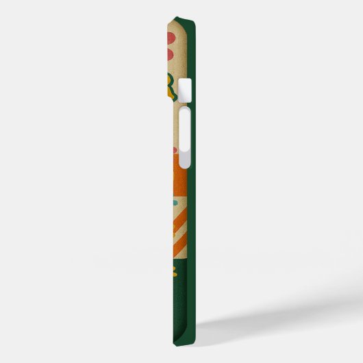 Flower Power Sixties Apple iPhone 14 Case (Rückseite / Links)