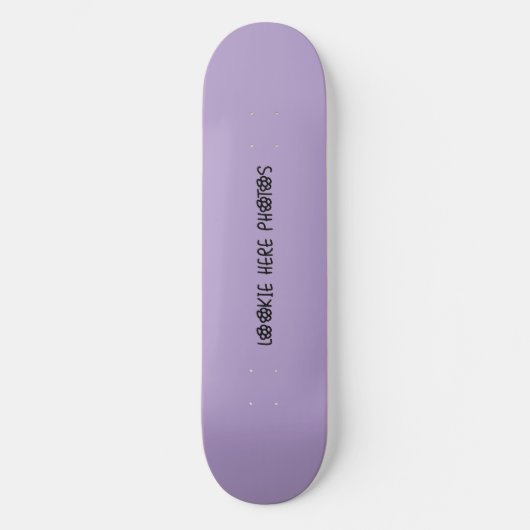 Flower Power Skateboard (Vorderseite)