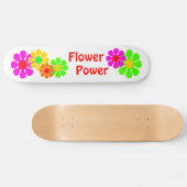 Flower Power Skateboard (Horizontal)