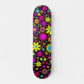 Flower Power Skateboard (Vorne)