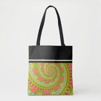 Flower Power Spirale SONNIG Tasche