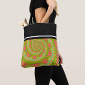 Flower Power Spirale SONNIG Tasche (Von Nahem)