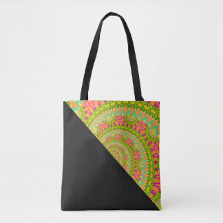 Flower Power Spirale SONNIG Tasche