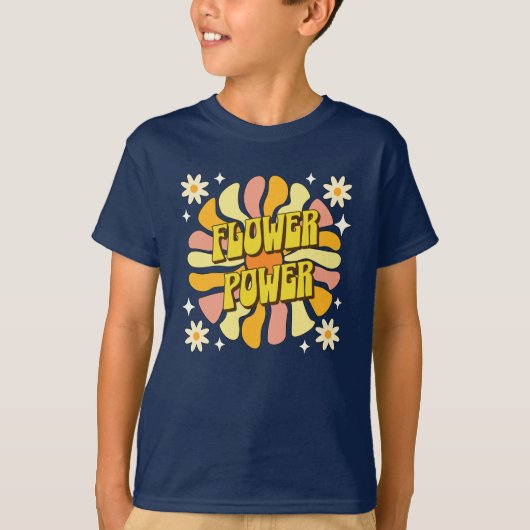 Flower Power T-Shirt (Vorderseite)