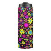 Flower Power Thermosbecher (Vorderseite)