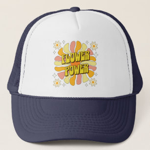 Flower Power Truckerkappe