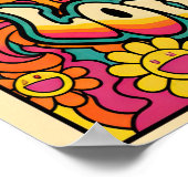 Flower Power V03 Poster (Ecke)