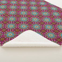 Flower Power V Garten Groovy Sherpadecke