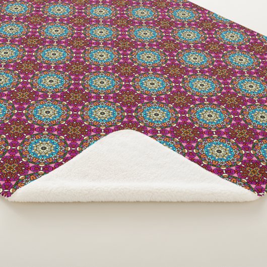 Flower Power V Garten Groovy Sherpadecke (3/4)