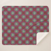 Flower Power V Garten Groovy Sherpadecke (Vorderseite (Horizontal))