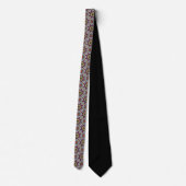Flower Power V Neck Tie Krawatte (Rückseite)