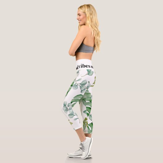 flower pwr collec capri leggings (Links)