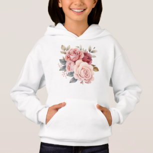 flower pwr collec kids hoodie