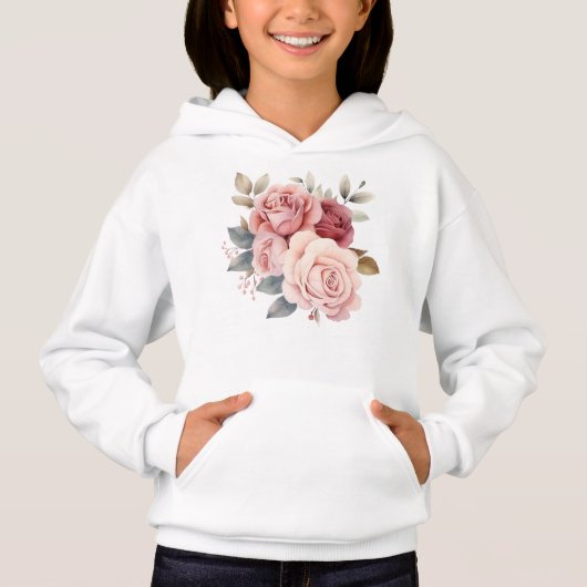 flower pwr collec kids hoodie (Vorderseite)