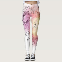 flower pwr collec leggings