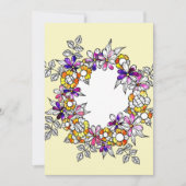 Flower Ring Dankeskarte (Vorderseite)