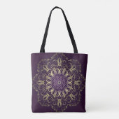 Flower Round Pattern. Illustration. Valentine's, B Tasche (Rückseite)