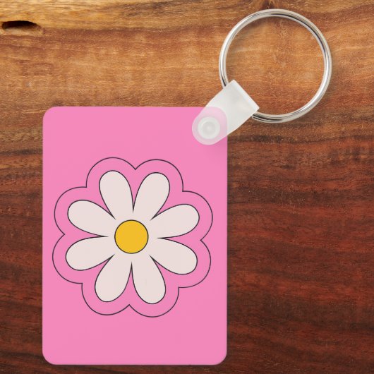 Flower Schlüsselanhänger (Rückseite)