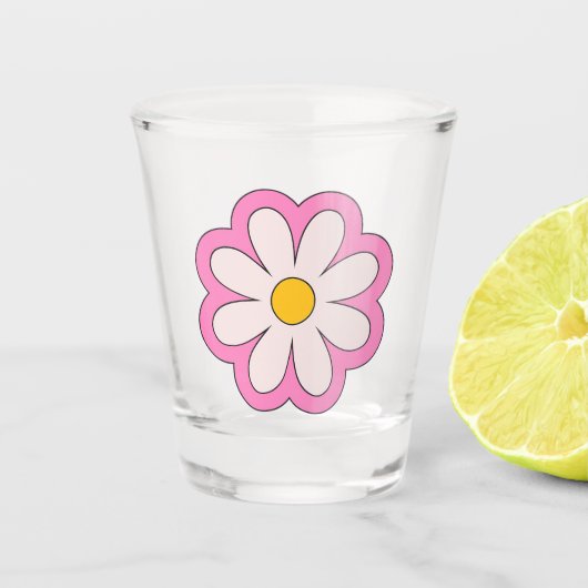 Flower Schnapsglas (Vorderseite)