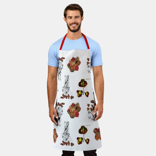 Flower Schürze (Getragen)