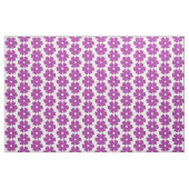 Flower Shape Plaid Pink Purple Stoff (Yard (91,4 cm))