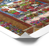 Flower Shop Watercolor Poster (Ecke)