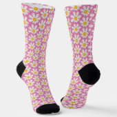 Flower Socken (Gewinkelt)