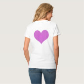 Flower Splash T-Shirt (Rückseite Vollansicht)