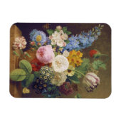 Flower Still Life by Jean Ulrich Tournier Magnet (Horizontal)