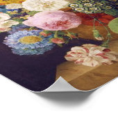 Flower Still Life by Jean Ulrich Tournier Poster