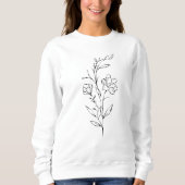 FLOWER SWEATSHIRT (Vorderseite)