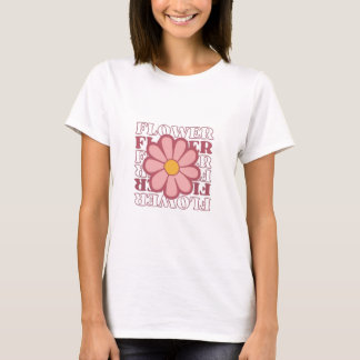 flower t shirt deisgn girl