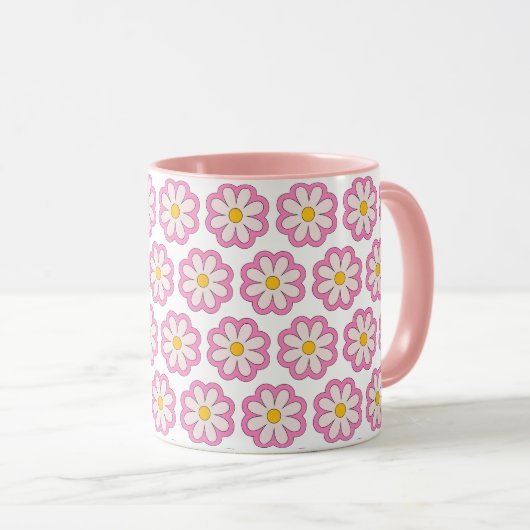 Flower Tasse (VorderseiteRechts)