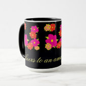 Flower Tasse jubelt bis zu einem Phantastischen Ta (Vorderseite Links)