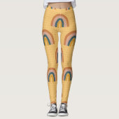 Flower Tattoos Leggings (Vorderseite)