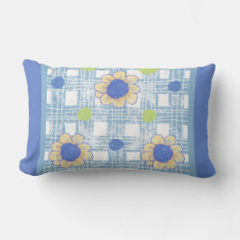 Flower Throw Pillow Lendenkissen