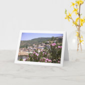 Flower view karte (Gelbe Blume)