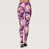 Flower Violet Leggings (Rückseite)
