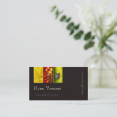 Flower Visitenkarte (Stehend Vorderseite)