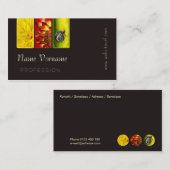 Flower Visitenkarte (Vorne/Hinten)