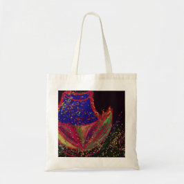 Flower Wearing a Hat Tote Bag Tragetasche