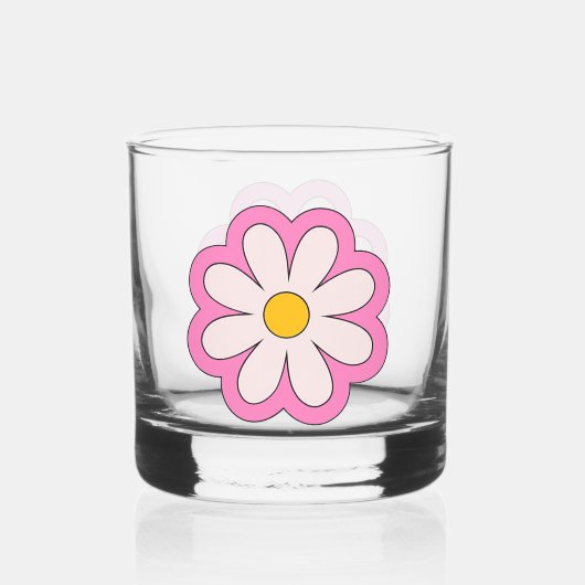 Flower Whiskyglas (Vorderseite)