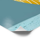 Flower with Vase Poster (Ecke)