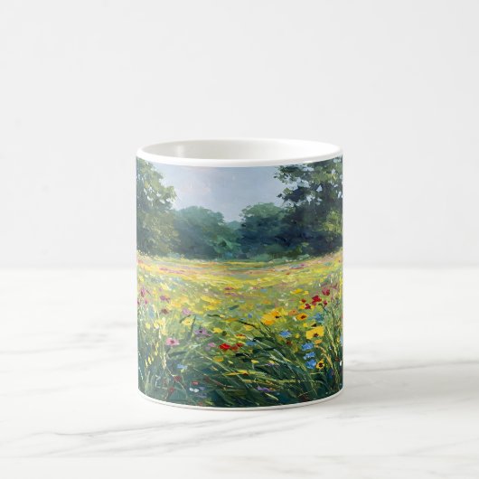 Flowered field kaffeetasse (Mittel)