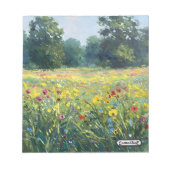 Flowered field notizblock (Vorderseite)