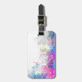 Flowerful Schmetterlings-abstrakter Gepäck-Umbau Gepäckanhänger (Vorderseite vertikal)