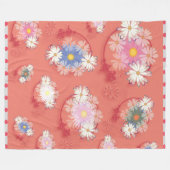 Flowergirl fleece deken (Vorderseite (Horizontal))