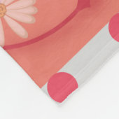 Flowergirl fleece deken (Ecke)