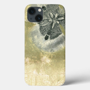Flowerhead abstrakt mit glasig-glänzender iPhone 13 hülle