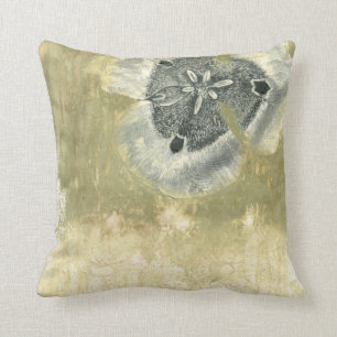 Flowerhead abstrakt mit glasig-glänzender kissen